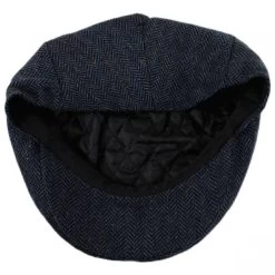 Filmore Herringbone Wool Blend Ivy Cap -ChicHeadwear Haven 344090