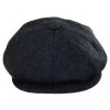 Collins Nailhead Wool Blend Newsboy Cap