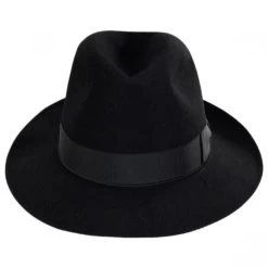 Borsalino Superiore Como Fur Felt Fedora Hat