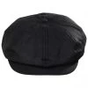British Millerain Wax Cotton Newsboy Cap