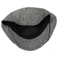 Marl Tweed Wool Blend Newsboy Cap -ChicHeadwear Haven 349176