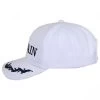 Captain Snapback Baseball Cap - White 2 Captain Snapback Baseball Cap - White -ChicHeadwear Haven 352967