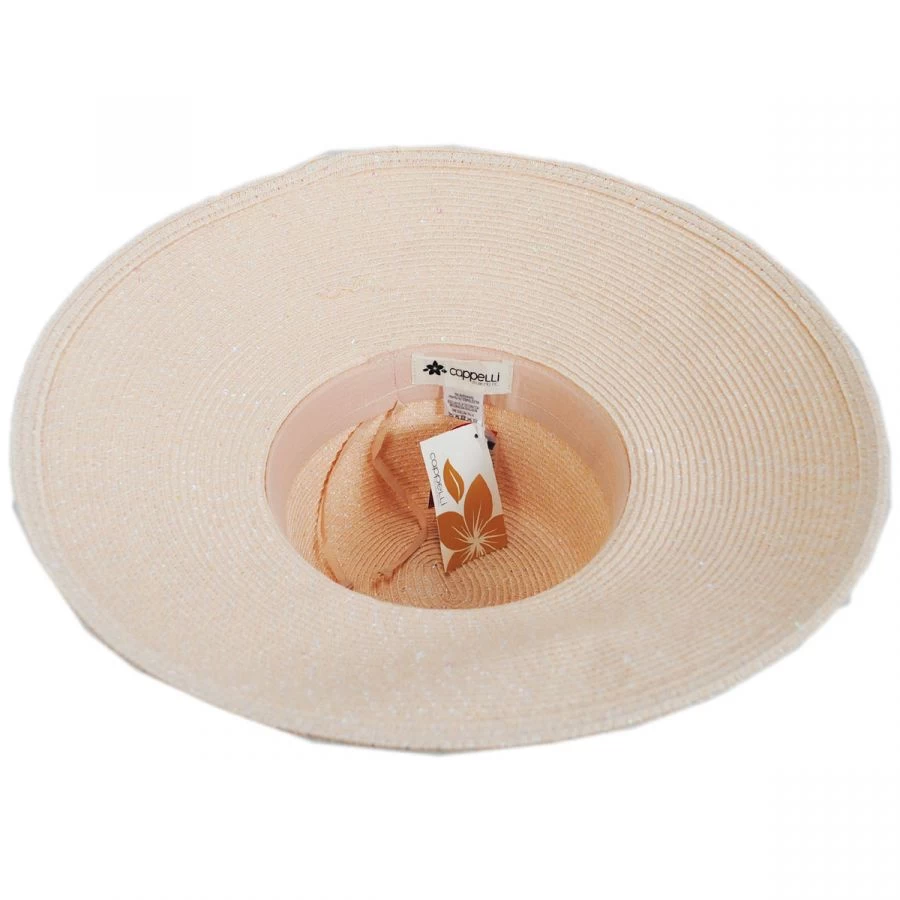 Waverly Sequin Toyo Straw Blend Swinger Sun Hat 5 Waverly Sequin Toyo Straw Blend Swinger Sun Hat - Image 3