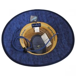 Tommy Bahama Bondi Rush Straw Safari Fedora Hat -ChicHeadwear Haven 354773