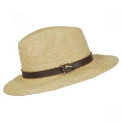 Tommy Bahama Abaco Toyo Straw Safari Fedora Hat -ChicHeadwear Haven 354831