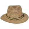 Tommy Bahama Navagio Raffia Straw Safari Fedora Hat -ChicHeadwear Haven 354846
