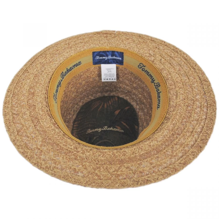 Tommy Bahama Navagio Raffia Straw Safari Fedora Hat 5 Tommy Bahama Navagio Raffia Straw Safari Fedora Hat - Image 3