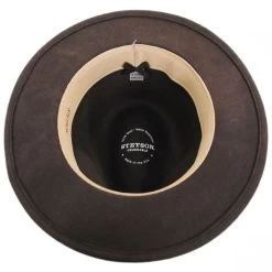 Stetson Cromwell Crushable Wool Felt Fedora Hat -ChicHeadwear Haven 356597