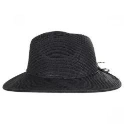 Ultrabraid Water Repellent Toyo Straw Fedora Rain Hat -ChicHeadwear Haven 356637