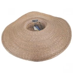 Milan Wheat Straw Boater Hat -ChicHeadwear Haven 356849