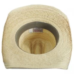 Crazy Horse Guatemalan Palm Leaf Straw Cowboy Hat -ChicHeadwear Haven 356966