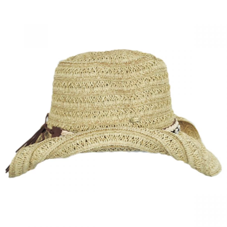 Scala Barese Toyo Straw Western Hat 4 Scala Barese Toyo Straw Western Hat - Image 2
