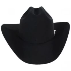 Bailey Lightning Wool And Angora Felt Cowboy Hat - Black