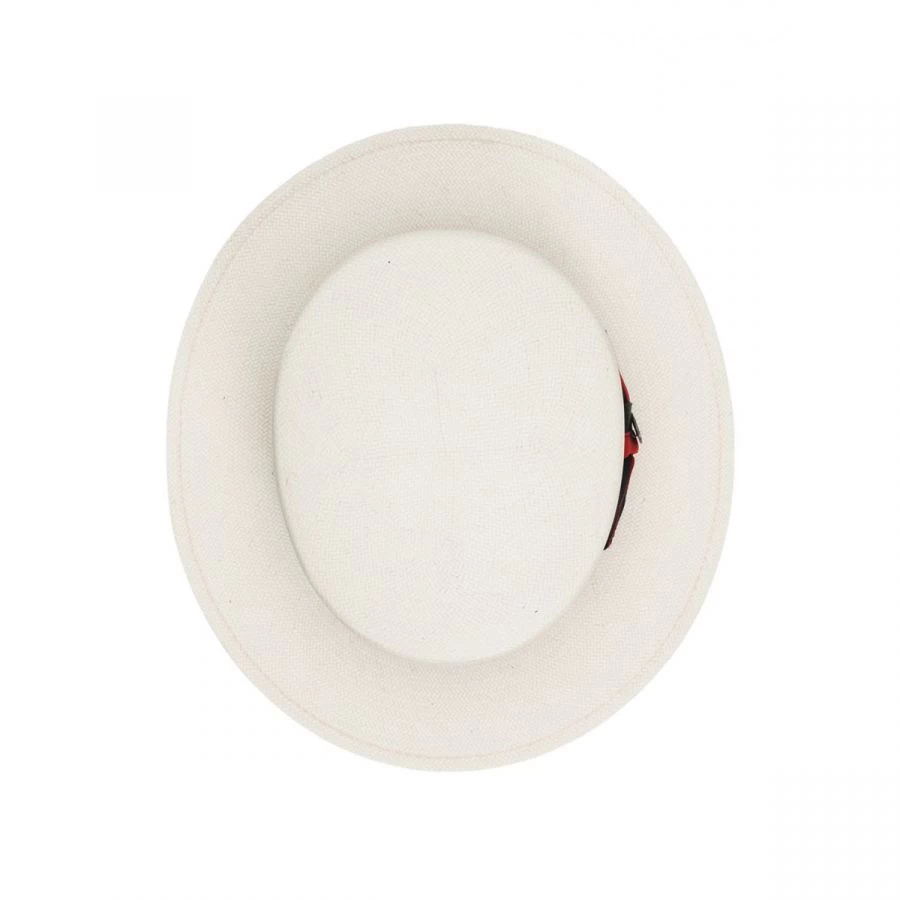 Stetson Keeneland Shantung Straw Skimmer Hat 5 Stetson Keeneland Shantung Straw Skimmer Hat - Image 3