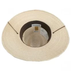 Stetson Cumberland Palm Leaf Straw Aussie Hat -ChicHeadwear Haven 363682