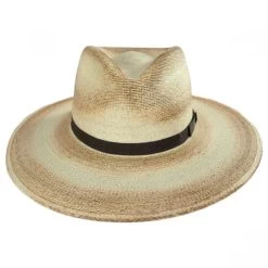 Stetson Sandy Bay Palm Straw Outback Western Hat