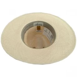 Stetson Naturalist Wide Brim Panama Straw Fedora Hat -ChicHeadwear Haven 363907