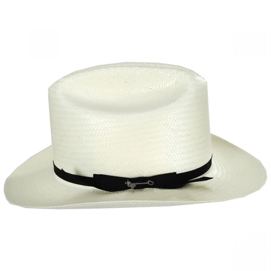 Stetson Open Road 6X Shantung Straw Western Hat 4 Stetson Open Road 6X Shantung Straw Western Hat - Image 2