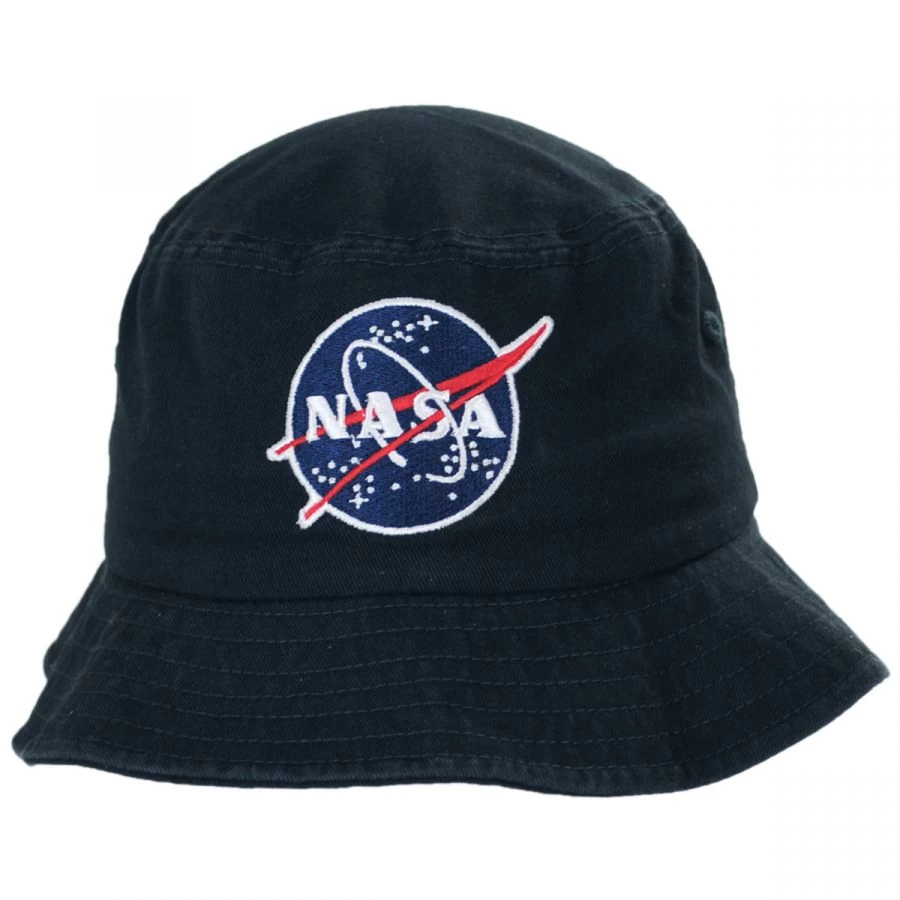AMERICAN NEEDLE NASA Cotton Twill Bucket Hat 3 AMERICAN NEEDLE NASA Cotton Twill Bucket Hat