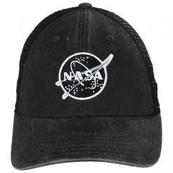 AMERICAN NEEDLE Raglan Bones NASA Trucker Baseball Cap
