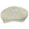 Stetson Linen Newsboy Cap - Beige -ChicHeadwear Haven 373483