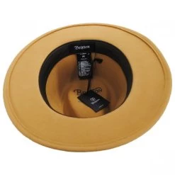 Messer Wool Felt Fedora Hat - Honey 7 Messer Wool Felt Fedora Hat - Honey -ChicHeadwear Haven 374005