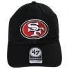 '47 BRAND San Francisco 49ers NFL Clean Up Strapback Baseball Cap Dad Hat -ChicHeadwear Haven 375951