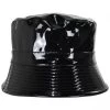 Scala Pluie Faux Leather Rain Bucket Hat 1 Scala Pluie Faux Leather Rain Bucket Hat -ChicHeadwear Haven 380030
