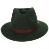Messer Wool Felt Fedora Hat - Moss -ChicHeadwear Haven 387338