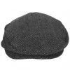 Hooligan Herringbone Wool Blend Ivy Cap 1 Hooligan Herringbone Wool Blend Ivy Cap -ChicHeadwear Haven 387494
