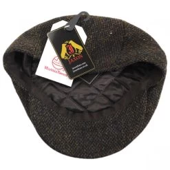Kincade Harris Tweed Wool Ivy Cap -ChicHeadwear Haven 388524