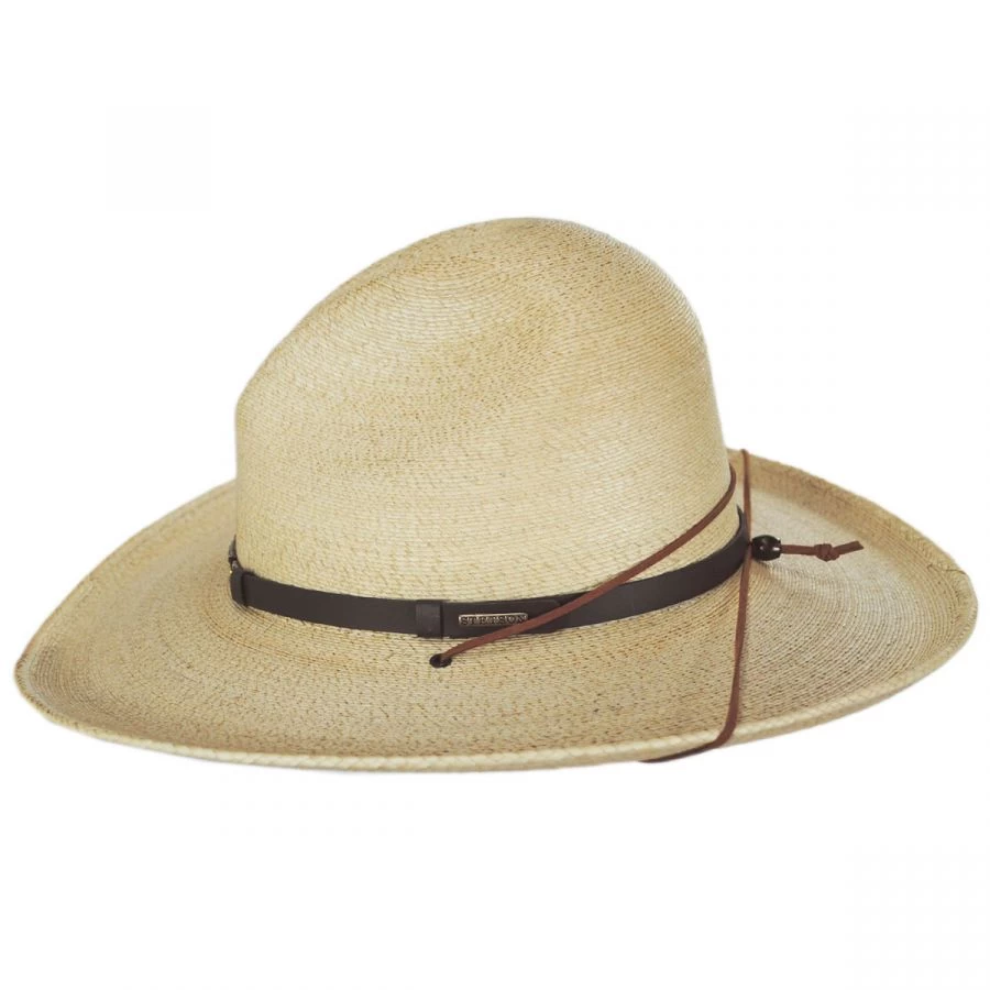 Stetson Calhoun Palm Straw Gus Western Hat 4 Stetson Calhoun Palm Straw Gus Western Hat - Image 2