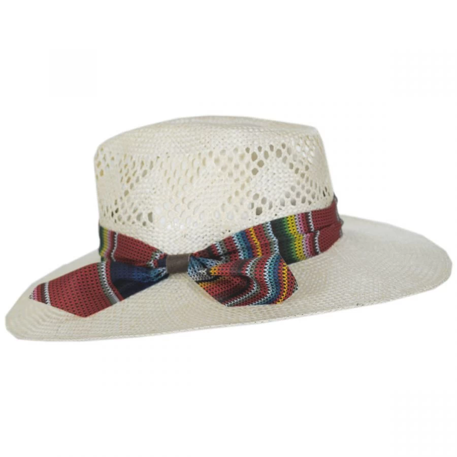 CHARLIE 1 HORSE Fiesta Sisal Straw Fedora Hat 4 CHARLIE 1 HORSE Fiesta Sisal Straw Fedora Hat - Image 2