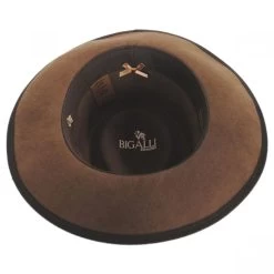 Roswell Wool Felt Fedora Hat 7 Roswell Wool Felt Fedora Hat -ChicHeadwear Haven 390712