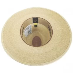 CHARLIE 1 HORSE Lefty Palm Straw Fedora Hat -ChicHeadwear Haven 390924