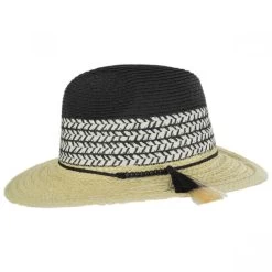 Kitts Toyo Straw Safari Fedora Hat -ChicHeadwear Haven 391846