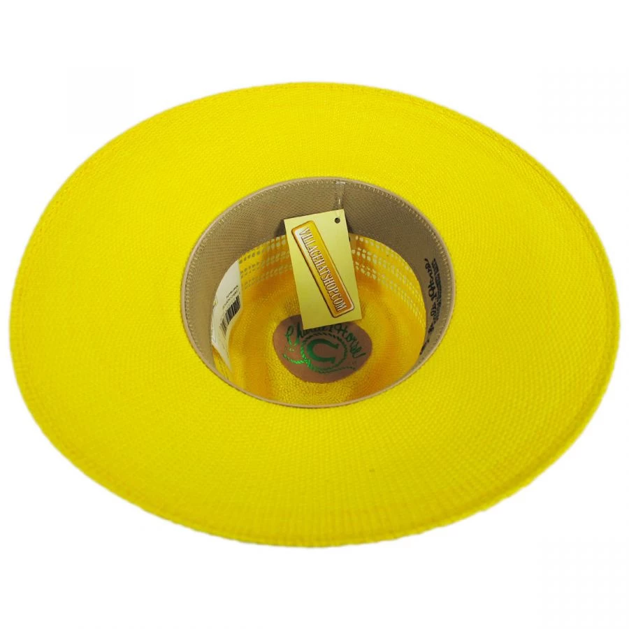 CHARLIE 1 HORSE Mariachi Toyo Straw Fedora Hat 5 CHARLIE 1 HORSE Mariachi Toyo Straw Fedora Hat - Image 3