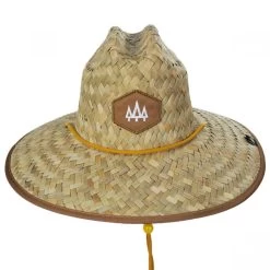 Adobe Straw Lifeguard Hat