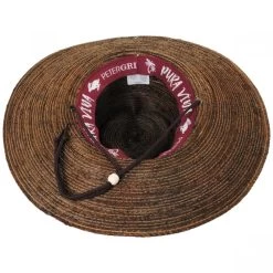 Desire Heart Palm Straw Lifeguard Hat -ChicHeadwear Haven 392520