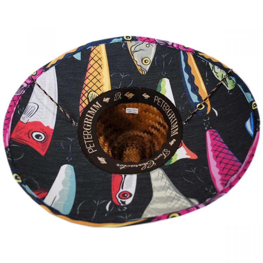 Lures Coconut Straw Lifeguard Hat 5 Lures Coconut Straw Lifeguard Hat - Image 3