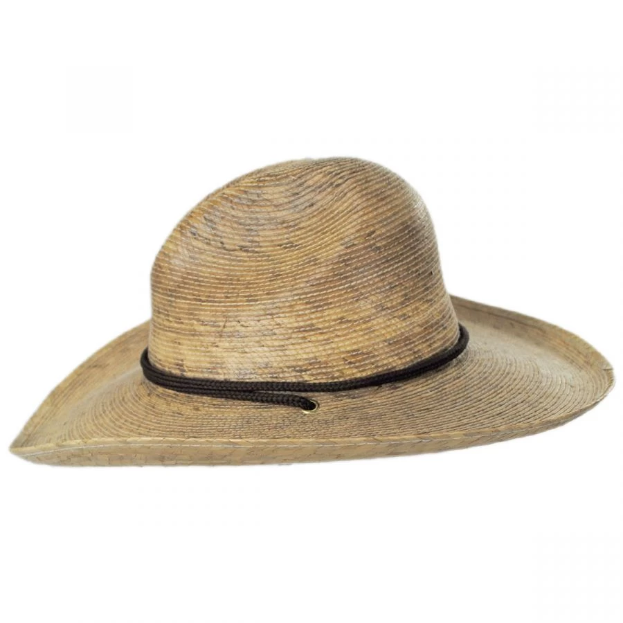 Pecos Palm Straw Gus Western Hat 4 Pecos Palm Straw Gus Western Hat - Image 2