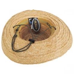 Scala Tacoma Raffia Straw Outback Hat -ChicHeadwear Haven 393329