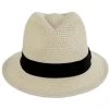 Scala Summerville Polybraid Fedora Hat 1 Scala Summerville Polybraid Fedora Hat -ChicHeadwear Haven 393395