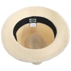 Scala Summerville Polybraid Fedora Hat -ChicHeadwear Haven 393401