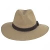 Tallulah Wide Brim Hemp Safari Fedora Hat
