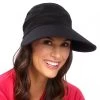 Naples Convertible Facesaver Visor -ChicHeadwear Haven 393684