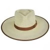 Jo Palm Straw Rancher Fedora Hat - Natural 1 Jo Palm Straw Rancher Fedora Hat - Natural -ChicHeadwear Haven 393908