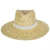 Alessia Milan Straw Fedora Hat