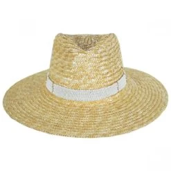 Alessia Milan Straw Fedora Hat