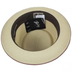 Bailey Carver Toyo Straw Blend Pork Pie Hat -ChicHeadwear Haven 397014